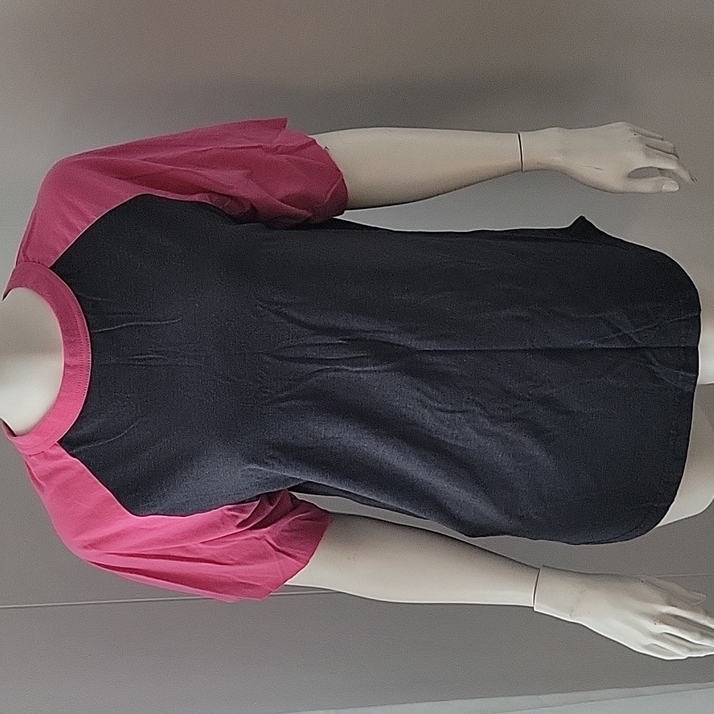 Rawlings Womans Baseball Tshirt Sz. M Pink/Gray